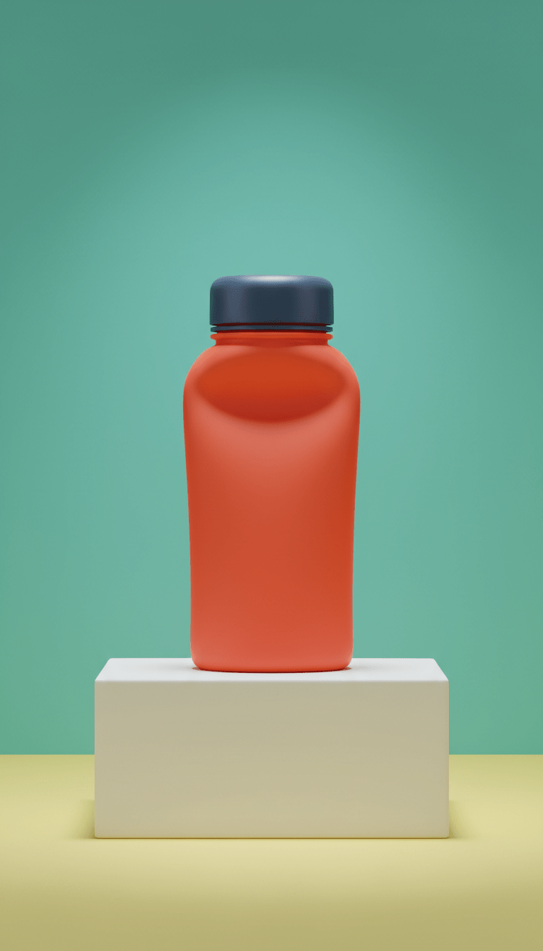 Reusable Silicone Water Bottle Foldable Design